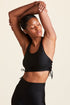 CINCH BRA TOP - BLACK